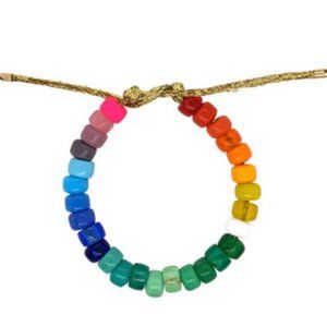 Rainbow Beaded Bracelet